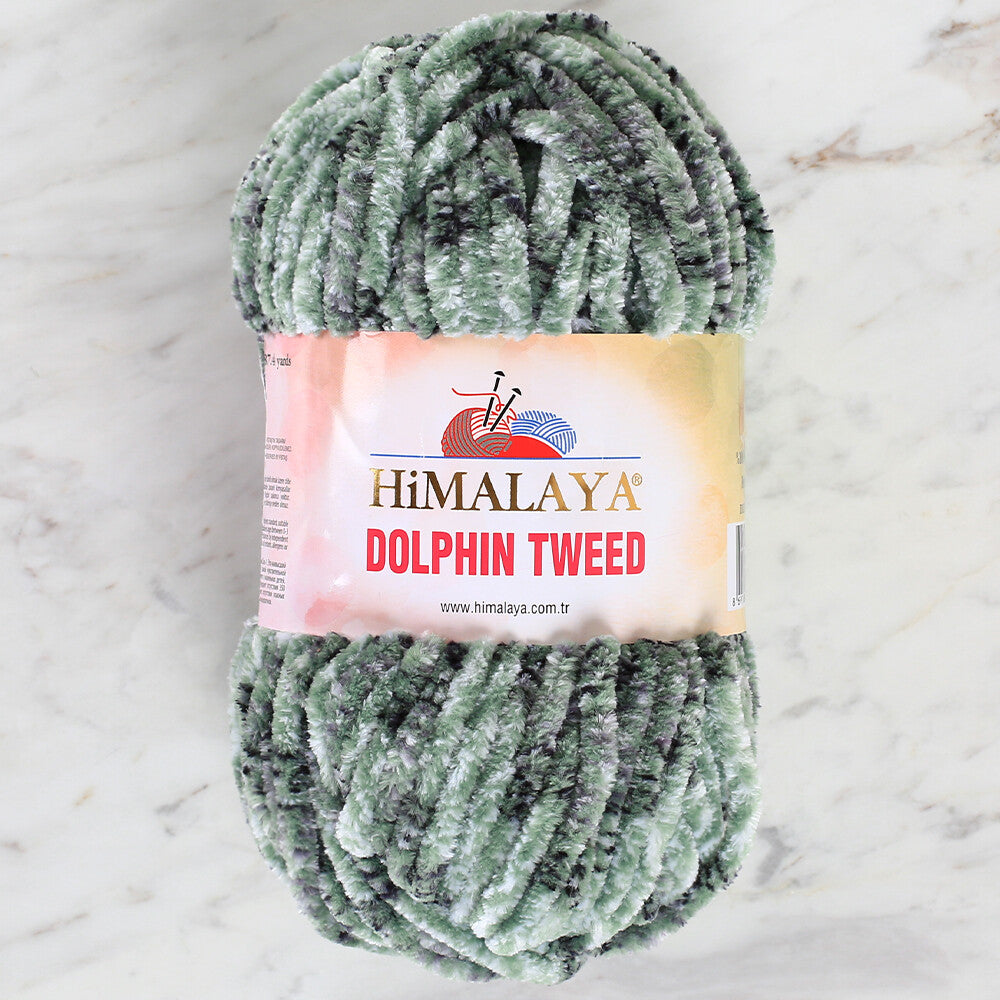 Himalaya Dolphin Tweed Ebruli El Örgü İpi - 92013